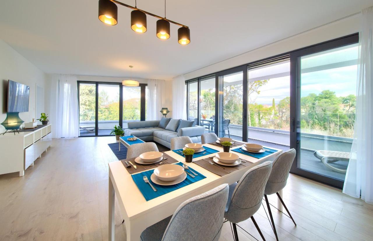 Apartments Perle Малинска Экстерьер фото